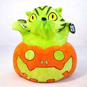 Nerdy Nuts Cathulhu Plush Cat Pumpkin Halloween 12" Limited Edition Rare 2024